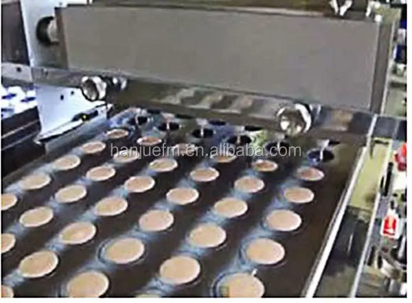 Preço de Fábrica máquina de bolo do queque madeleine HJ-208 máquina máquina de pão de ló