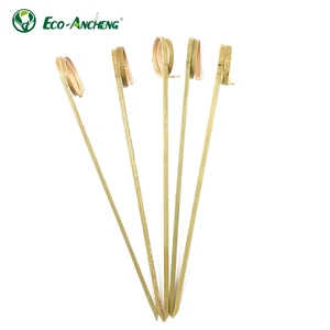 Brochetas de Bambú Natural Ecológicas Desechables para Cócteles, Aperitivos, Sándwiches, Comida para Llevar, <span class=keywords><strong>Tapas</strong></span>, Frutas, con Forma de Nudo y Corazón para Fiestas - Product Image 3