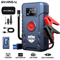 Sharmeal OEM&ODM Batterie au lithium 6000 mAh, booster de batterie de voiture, démarreur de voiture portable 12V avec pompe à air
