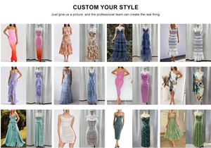 Fabricante de Ropa Personalizada, Crea Tu Propia Marca, Servicio de Diseño de Ropa Personalizada, <span class=keywords><strong>Vestido</strong></span> Casual de Mujer de Alta Calidad - Product Image 2