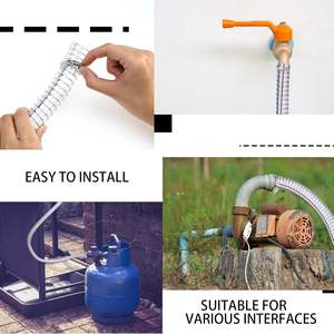 <span class=keywords><strong>Manguera</strong></span> de PVC Reforzada con Alambre de Acero, Transparente, Flexible, para Succión, <span class=keywords><strong>Manguera</strong></span> de Succión en Espiral de PVC con Alambre de Acero - Product Image 6