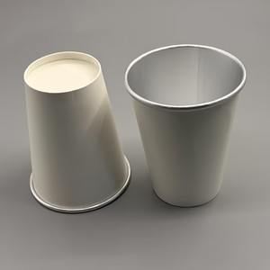 Gobelets à café jetables en papier à double paroi gaufrés de qualité supérieure, biodégradables, avec logo personnalisé, contenants isolés pour boissons chaudes - Product Image 6