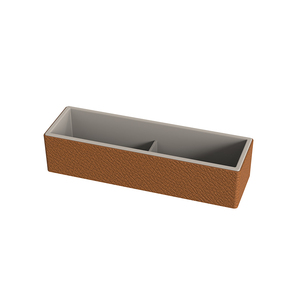 <span class=keywords><strong>Vassoio</strong></span> di Benvenuto <span class=keywords><strong>Rettangolare</strong></span> <span class=keywords><strong>in</strong></span> Pelle e <span class=keywords><strong>Legno</strong></span> EASTON, Personalizzabile con Logo, Servizio OEM Disponibile per Hotel di Lusso - Product Image 6