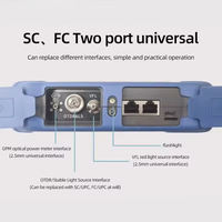Testeur de fibre optique 16-en-1 JW3302K OTDR 1310/1550nm 80km avec OPM 10G, Tracker RJ45 et localisateur de défauts intelligent à écran tactile 4,3 pouces