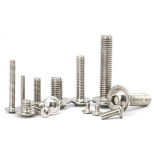 ISO7380 Stainless Steel 304 M3 M4 M5 M6 Socket Head <b>Bolt</b> with Pan Mushroom Hex <b>Flange</b> Plain Includes - Product Image 5