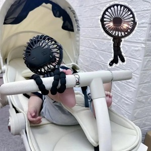 Baby Stroller <b>Fan</b> <b>Hand</b> <b>Held</b> Rechargeable USB Bladeless <b>Small</b> Folding <b>Fans</b> Mini Ventilator Silent Table Outdoor Cooler <b>Fan</b> - Product Image 2