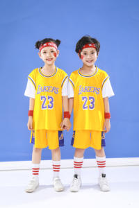Jersey Basket Anak 2026 Seragam Basket Anak Desain Khusus Tim Klub Kaos 2 Set Outdoor Jameses Siakames - Product Image 5