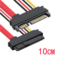 Adaptador SATA para placa base, fuente de alimentación de 15 pines con carcasa ABS, Cable SAS a SATA para disco duro SAS