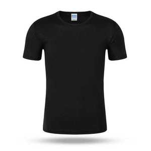 Người Đàn Ông Của Màu Trắng 100% <span class=keywords><strong>Polyester</strong></span> Dệt Kim T-Shirt Cho Thăng Hoa Cho In Kỹ Thuật Số Chính Thức Phong Cách Với Biểu Tượng Tùy Chỉnh - Product Image 3