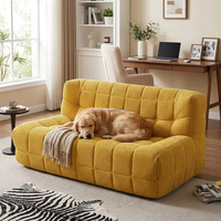 Fauteuil de loisirs individuel moderne, minimaliste et de luxe, inclinable, pliable et portable, avec housse amovible en tissu, pour la maison et le salon