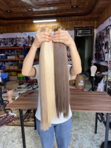 Cabello Humano Vietnamita al Por Mayor a Precio de Fábrica, Cabello Virgen Natural Liso para Compradores Internacionales B2B - Product Image 2