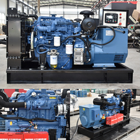 Groupe électrogène diesel ouvert à faible bruit pour usage domestique 20Kw 25Kva 50kva 60kva 75kva avec alternateur Stanford Prix ​​bas Garantie mondiale