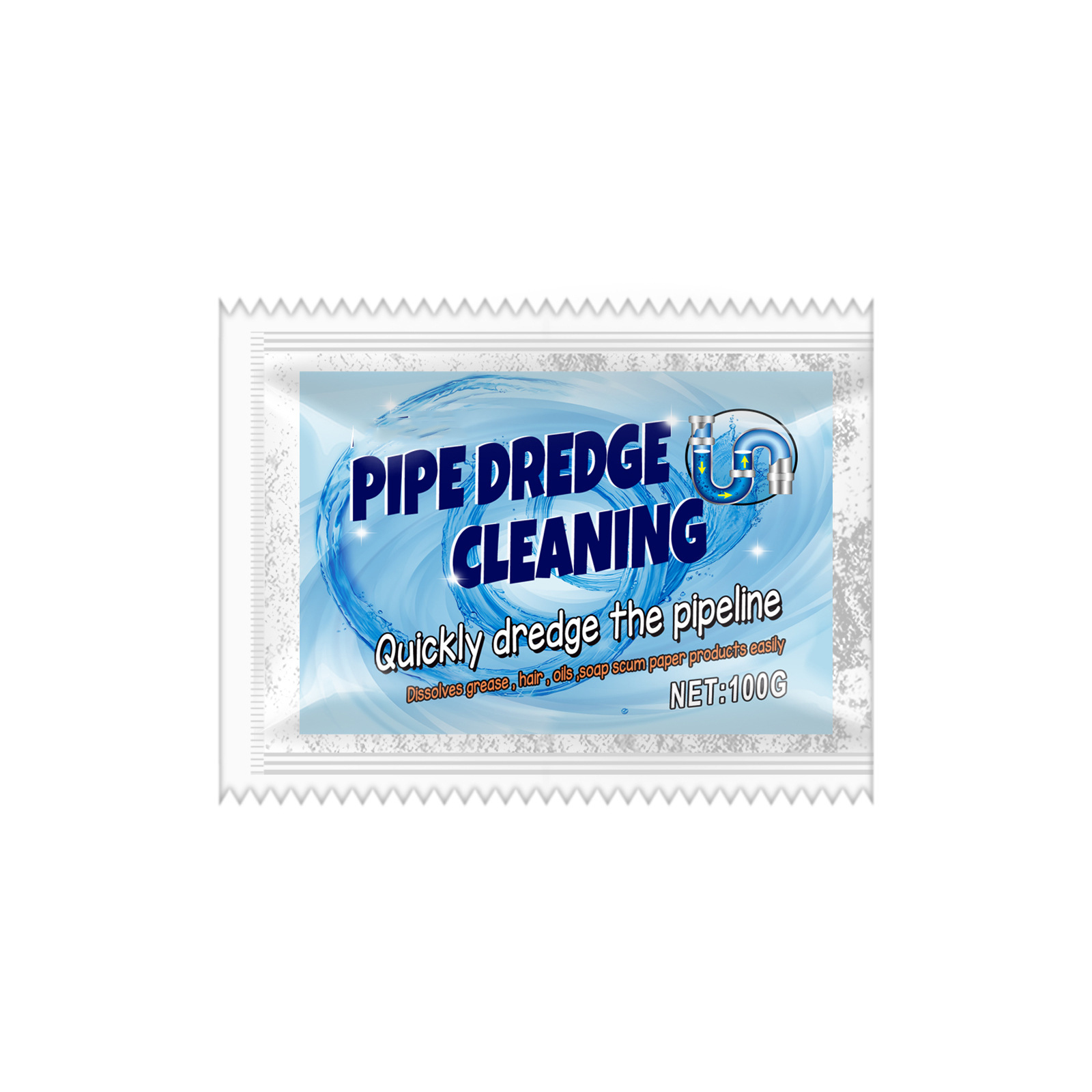 Эффективное и быстрое растворение заглушек, средство для слива кухонных труб, дренажная труба, порошок для дренажа, щетка для канализации, очиститель для унитаза