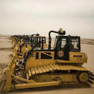 Mükemmel marka SHANTUI 170Hp bataklık paletli buldozer DH17-C2