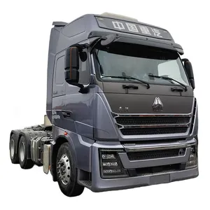中国重汽豪沃T7卡车链接现货货物左舵驾驶6x4 540hp拖拉机卡车以最优惠的价格出售