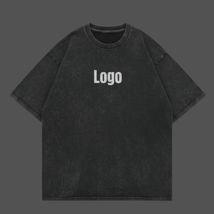 T-shirt oversize délavé à l'acide 230 g/m² en coton peigné 20, personnalisé, style vintage, Thaïlande - Product Image 4