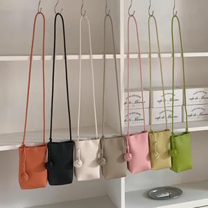 Wholesale <strong>Low</strong> <strong>Price</strong> Pu Leather Woman <strong>Mobile</strong> Cell Phone Shoulder Sling <strong>Bags</strong> Wallet Shoulder Crossbody <strong>Bag</strong> - Product Image 2
