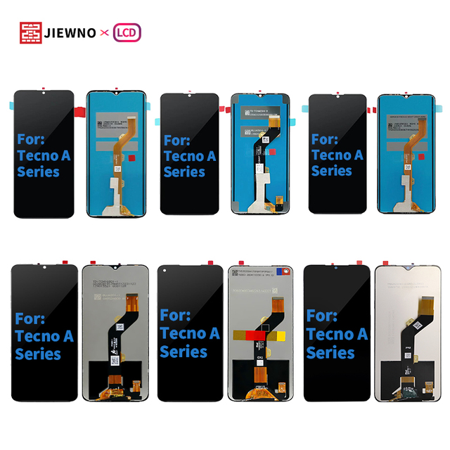 For TECNO a Series LCD Digital Touch Screen Display Assembly Replacement TECNO Mobile Phone