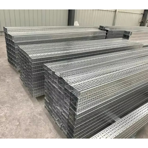 Cannelle de câblage perforée en fer galvanisé, résistante à la corrosion, système de gestion des câbles industriel sécurisé - Product Image 4