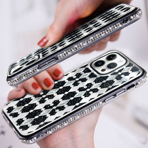 เคสฝาหลังโทรศัพท์มือถือ TPU กระจกติดเพชรหรูหราสำหรับ <span class=keywords><strong>OPPO</strong></span> R17 Pro Reno4 Pro 5G เด็กผู้หญิง - Product Image 5