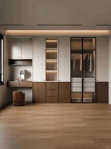 Muebles de Dormitorio Minimalistas Modernos, Armario Contemporáneo para Guardar Ropa - Product Image 2