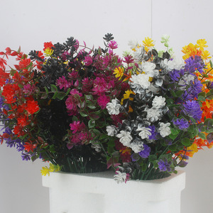 Fleurs artificielles en eucalyptus, fleurs en soie, décoration de mariage et de la maison, bouquet fait main - Product Image 4