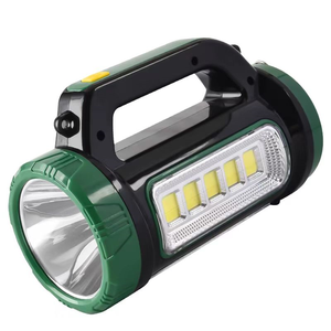 Solar Rechargeable Portable <b>LED</b> Spotlight Waterproof Outdoor Emergency Handheld Searchlight Camping <b>Flashlight</b> - Product Image 6