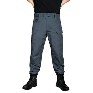 High Quality Men's Cargo Pants Durable Tactical Outdoor Casual Long Trousers Pants Cotton