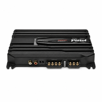 Amplificateur de puissance pour voiture PISTOL XM-N502 >100dB SNR 500W Peak 2 canaux classe AB 5Hz-50kHz Clarté musicale de haute qualité Expédition rapide