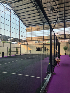 EXITO Compra Cancha de Pádel Panorámica Completa para Construcción de Clubes, Tubo Galvanizado en Caliente, Vidrio Templado de 12 mm, Verificado EX004 CE/FIP - Product Image 3