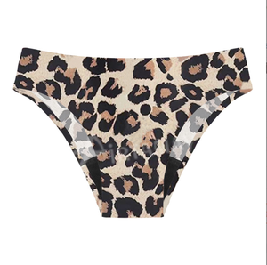 Costume da bagno senza cuciture biancheria intima mestruale a quattro strati a prova di perdite sanitari pantaloni mestruali da <span class=keywords><strong>donna</strong></span> in puro cotone - Product Image 1