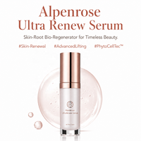 Sérum à la rose alpine en marque privée pour les marques botaniques de prestige |   Formule de céramide