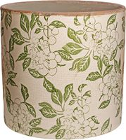 Pots de plantes en céramique de style campagnard français Xiaan Jiaju 7,7 pouces avec trous de drainage pour olives et arbres à monnaie |   Décoration de ferme pour l'intérieur et l'extérieur