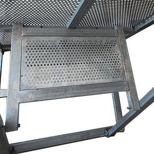 Barriera di controllo della folla in acciaio da concerto portatile barricata di traffico in argento nero - Product Image 5