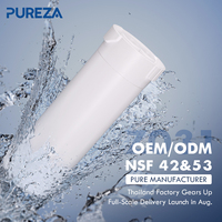 Filtre à eau pour réfrigérateur G/E XWFE, cartouche de charbon actif intégrée, compatible avec WR17X30702 QNE27 GSS23 CZS22