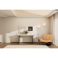 Conception personnalisée de suite principale incluant bureau à domicile, salle de bain en suite et dressing avec plan de l'étage