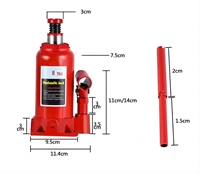 Cric hydraulique à bouteille personnalisé Jack, haute qualité, prix bas, 20 tonnes, acier robuste, garantie 12 mois