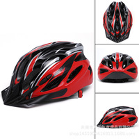 Casque de vélo léger moulé d'une seule pièce, respirant et réglable pour la pratique du VTT et de la route