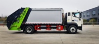 Camion à ordures compacteuses FOTON 4x2 avec benne de 15 m³ équipé d'un moteur WeiChai 240 CV