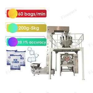 Best Price Excellent After-sales Service Ice Cool Pack Filling Machine Cube Ice Packing Machine Ice Cubic Pack Machine