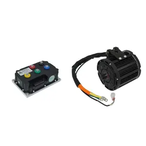 SIAECOSYS Mesin Penggerak Mid Drive, Kit Motor Konversi Baru, QS Berkelanjutan 138 W 70H 3000W 72V 100KPH 6000W dengan Controller Controller