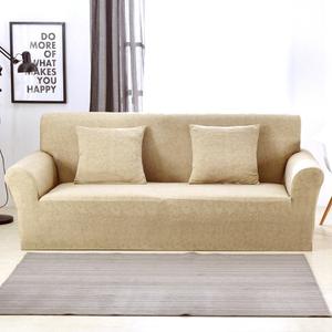 ปลอกหุ้มโซฟาแบบผ้ายืดสำหรับห้องนั่งเล่น,ที่หุ้มโซฟาทรง I 2ที่นั่งพิมพ์ลายปริศนาเรขาคณิตสีดำ - Product Image 6