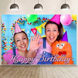 Sfondo Fotografico Personalizzabile 'Grazie' in Nero, Banner Decorativo per Feste con Scritta 'Parliamo del Quanto Ti Stimate' - Product Image 6