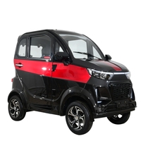 Scooter Électrique Adulte Abordable Mini Mobilité VE Auto Enclos 4 Roues, Voiture Électrique Sans Permis de Conduire
