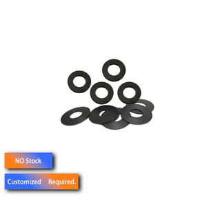 様々な色のFKMシリコンゴム製、高弾性フラットワッシャーガスケット（シーリング用途向け） - Product Image 1