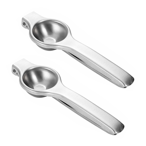 Exprimidor de Cítricos Manual Profesional y Duradero de Acero Inoxidable, Fácil de Limpiar, Resistente al Óxido, Apto para Lavavajillas, Utensilio de Cocina Metálico - Product Image 1
