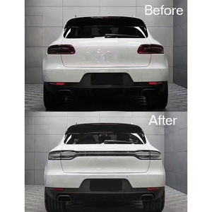 Importación de piezas de Kit de carrocería de parachoques de coches de luz externa para <span class=keywords><strong>Porsche</strong></span> <span class=keywords><strong>Macan</strong></span> 2014-2022 actualizado a 2023 luces traseras de parachoques trasero - Product Image 5