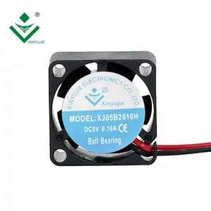 5V High Speed 12 Volt Fan Micro 2010 DC Mini Cooling Fan 20x20mm Heat Resistant Fans 2010