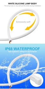 Offre Spéciale 60cm Flexible DIY Décoration Extérieure De Voiture Led Lumières Phare Universel - Product Image 3