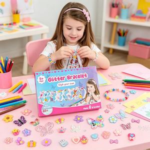 Kids Boutique <b>Headband</b> Craft Kit DIY Hair Bows Pins Ribbons Gems Hearts Stars Holiday Gift Retail Supply Bulk Box - Product Image 3